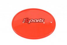 tb parts z50r nr plate red